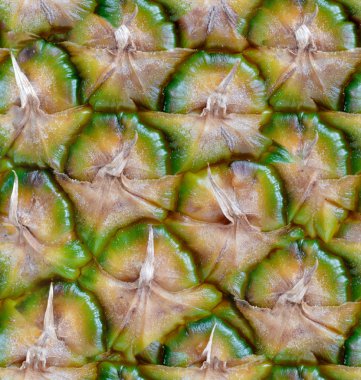 Dikişsiz desen renkli ananas yaptı. arka plan doku