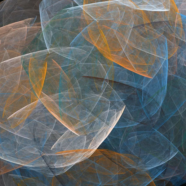 Renkli işlenmiş fraktal tasarım, arka plan