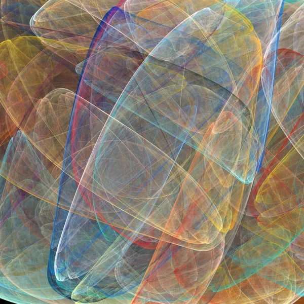 Renkli işlenmiş fraktal tasarım, arka plan