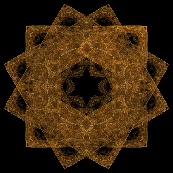 Αφηρημένη fractal μοτίβο — Φωτογραφία Αρχείου