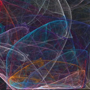 inşaat büyük bir arka plan olarak soyut fraktal tasarım