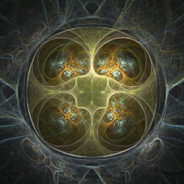 inşaat büyük bir arka plan olarak soyut fraktal tasarım