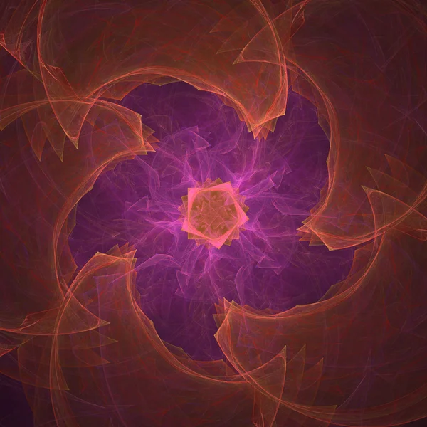 Padrão fractal abstrato — Fotografia de Stock