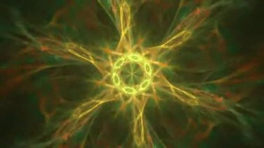 soyut pentagram desen