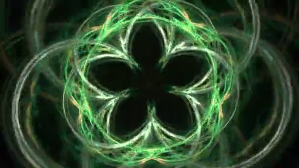 animation abstraite fractale générée 