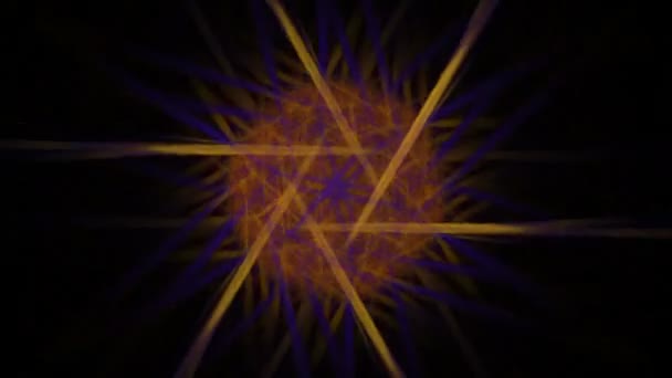 animation abstraite fractale générée 