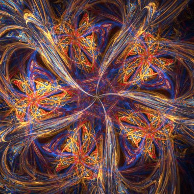 soyut fraktal arkaplan