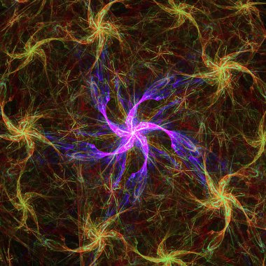 soyut fraktal arkaplan