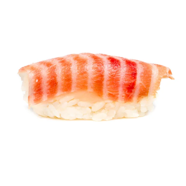 Tradiční japonské sushi čerstvé rohlíky na bílé — Stock fotografie