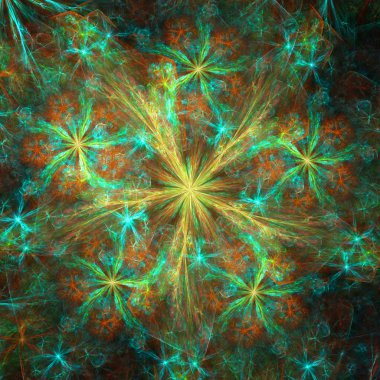 soyut fraktal arkaplan