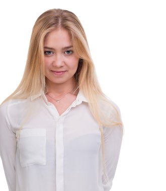 güzel coquette genç kadın