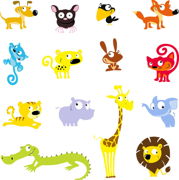 simple cute animal symbol - vector icon illustration