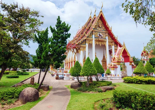 Chrámová Památka Wat Chalong Phuketu — Stock fotografie