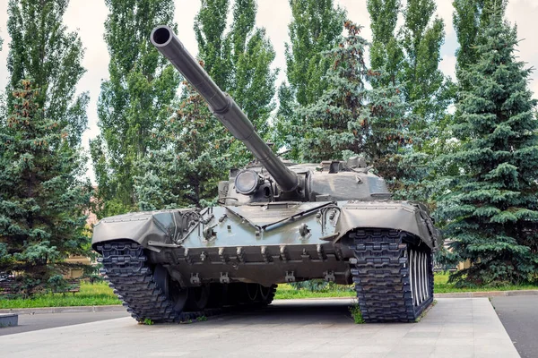 Sowjetisches Panzerdenkmal Kasan Tatarstan Republik Russland — Stockfoto