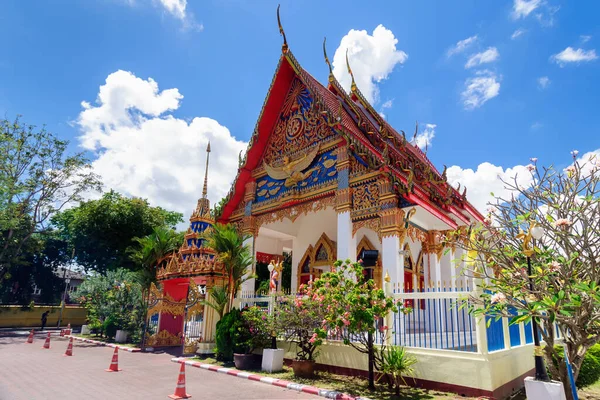 Wat Mongkhon Nimit Buddhistický Chrám Městě Phuket Phuket Thajsko — Stock fotografie