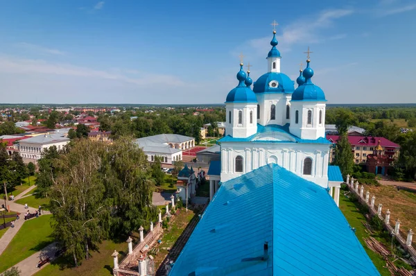斯帕斯基大教堂是俄罗斯鞑靼斯坦共和国叶拉布加的一个历史地标 — 图库照片