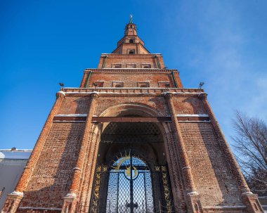 Alt Manzara Syuyumbike Tower, Kazan, Tataristan Cumhuriyeti Rusya