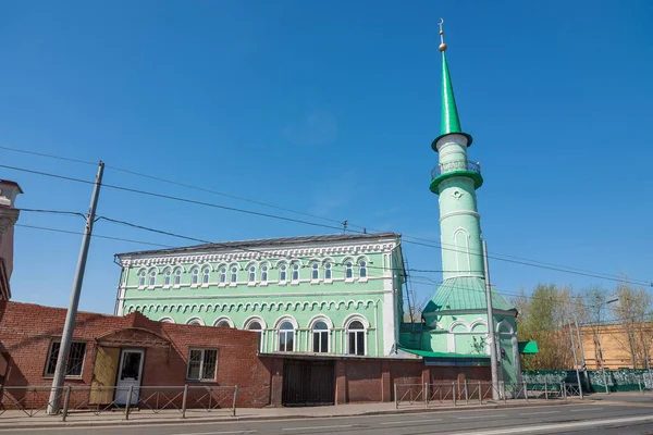Mezquita del Sultán en el antiguo asentamiento tártaro de Kazán, República de Tartaristán. — Foto de Stock