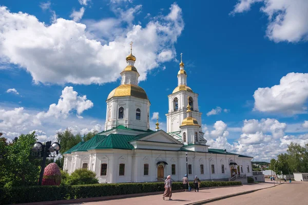 Kazan Church of the Diveyevsky Monastery, Russia. — Stock Photo, Image