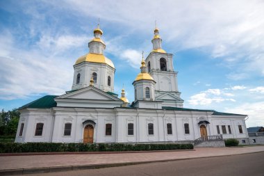 Kazan Katedrali, Diveevo, Nizhny Novgorod bölgesi, Rusya.