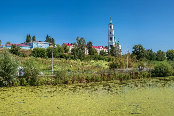 Spassky Cathedral in Yelabuga, Tatarstan Republic, Russia. — Stock Photo, Image