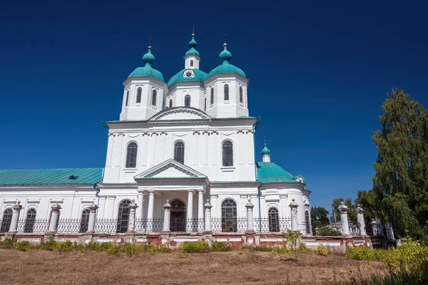 The Spassky Cathedral is an architectural symbol of Yelabuga, Tatarstan Republic, Russia.