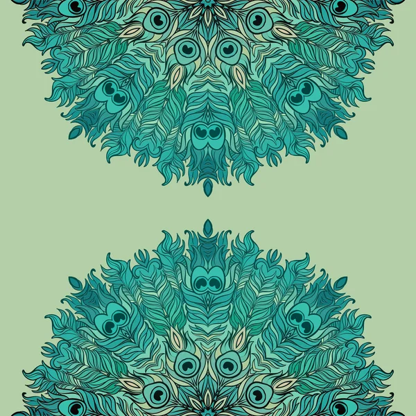 Mandala vectoriel. Elément décoratif vintage . — Image vectorielle