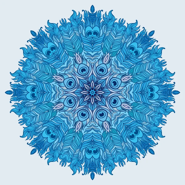 Vector Mandala. Elemento decorativo vintage . — Vector de stock