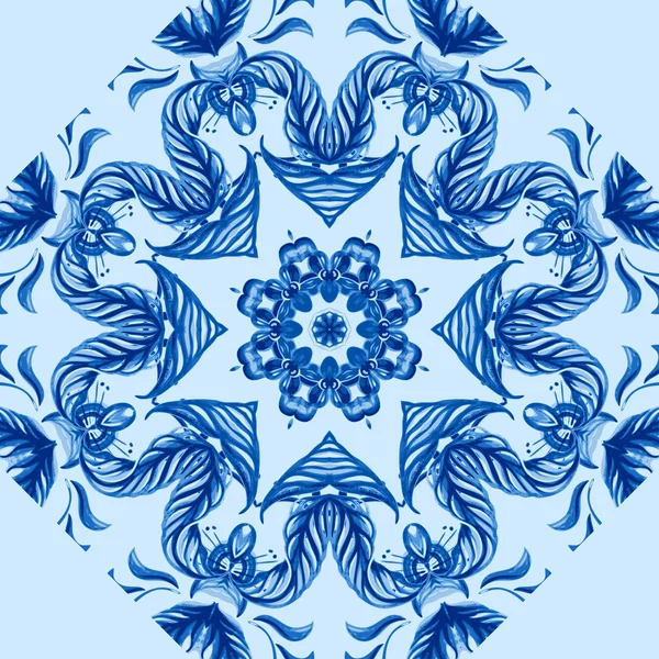 Vector muestra de encaje azulejo asiático. Fondo de círculo — Archivo Imágenes Vectoriales