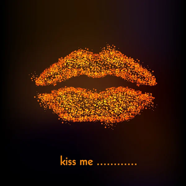 dudakları illüstrasyon, kolay tüm düzenlenebilir