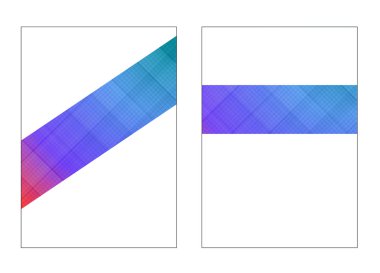 Vektör Modern broşürü