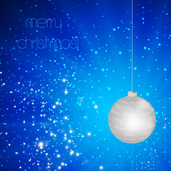 Merry Christmas cover easy all editable — Stock Vector