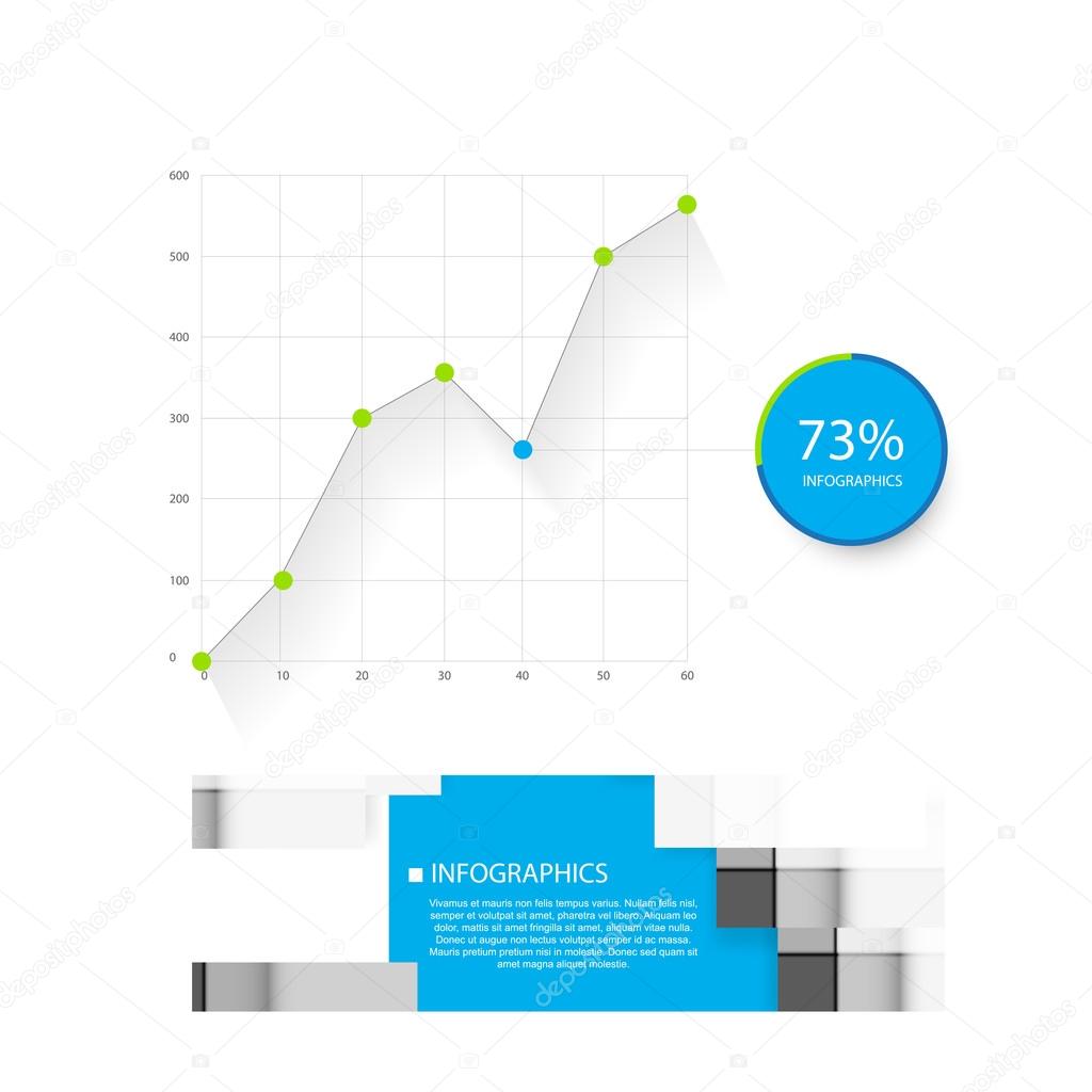 infographic dashboard template with graphs and charts