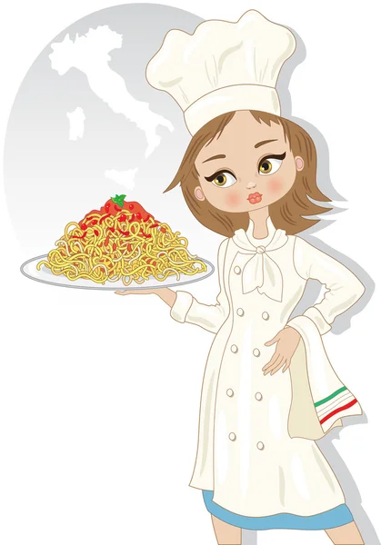 Espaguetis — Archivo Imágenes Vectoriales