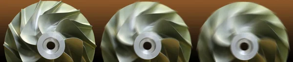 Close up Turbo-jet engine of the plane, Gas engine technology, Turbine technology for Machine or Generator