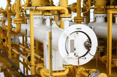 Domuz başlatıcısı petrol ve gaz endüstrisi, petrol ve gaz endüstrisi, petrol ve gaz sektöründe platformda boru süreç, petrol ve teçhizat Sanayi üretim sürecinde temizle Temizleme boru hattı ekipmanları.