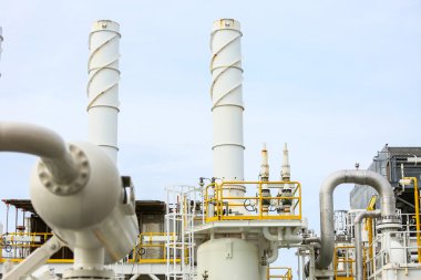 Üretim petrol ve gaz, petrol ve gaz endüstrisi ve sıkı çalışma, manuel ve otomatik işlevi, petrol ve teçhizat sanayi ve işletme tarafından üretim platformu ve işlem süreci için offshore inşaat platformu.