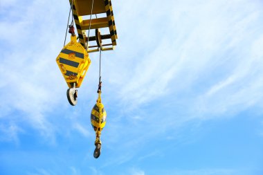 İnşaat petrol ve sondaj platformu platformu destek ağır yük, Transfer kargo veya sepet iş ekipmanı, ağır sanayi, petrol ve gaz platformu ağır iş, Offshore işlem platformunda vinç.