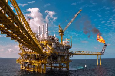 Petrol ve gaz Körfez veya deniz, Offshore petrol platformu ve inşaat Platform teçhizat