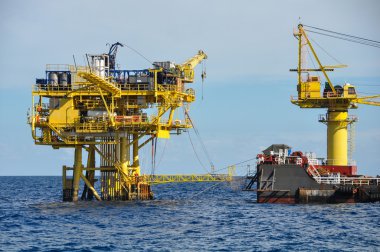 Petrol ve gaz Körfez veya deniz, Offshore petrol platformu ve inşaat Platform teçhizat