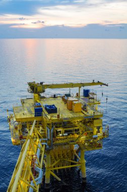 Petrol ve gaz Körfez veya deniz, Offshore petrol platformu ve inşaat Platform teçhizat