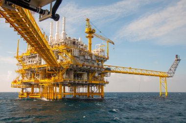 Petrol ve gaz Körfez veya deniz, Offshore petrol platformu ve inşaat Platform teçhizat
