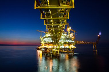 Petrol ve gaz Körfez veya deniz, Offshore petrol platformu ve inşaat Platform teçhizat