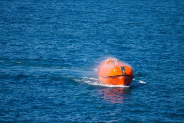 Offshore, görev güvenlik denizde filika veya kurtarma tekne