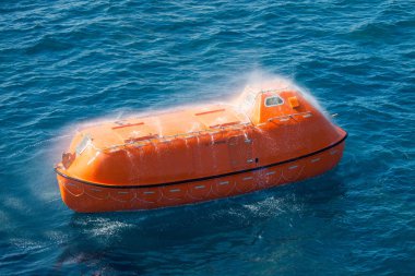 Offshore, görev güvenlik denizde filika veya kurtarma tekne