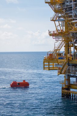 Offshore, görev güvenlik denizde filika veya kurtarma tekne