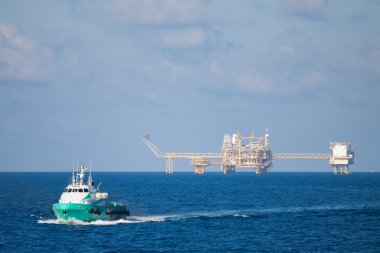 Petrol ve gaz Körfez veya deniz, Offshore petrol platformu ve inşaat Platform teçhizat