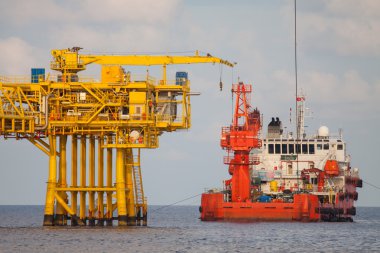 Petrol ve gaz Körfez veya deniz, Offshore petrol platformu ve inşaat Platform teçhizat