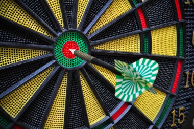 Oklar Dart hedef Merkezi, Dart oyunu, ok ve Dart tam oyun hedef