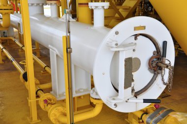 Petrol ve gaz endüstrisi, petrol ve gaz endüstrisi Temizleme boru hattı ekipmanları domuz luncher